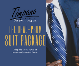 The THE GRAD-PROM Suit Package Jacket, Pants, Shirt, Tie, Pocket square and Shoes