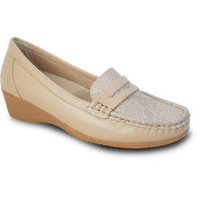 Load image into Gallery viewer, Women Comfort Casual Shoe ML3253 Wedge Slip-On Loafer
