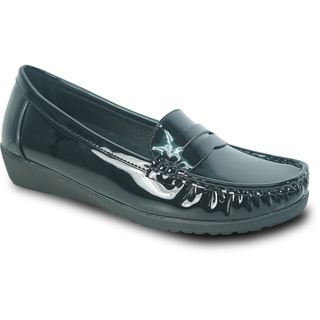 Women Comfort Casual Shoe ML3254 Wedge Slip-On Loafer