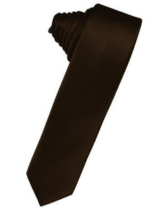 Pacific Luxury Satin Skinny Necktie