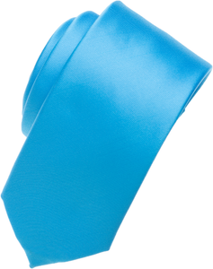 Teal Skinny Necktie