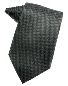 Sapphire Herringbone Necktie