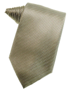 Jade Herringbone Necktie