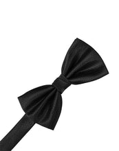 Load image into Gallery viewer, Navy Herringbone Bow Tie
