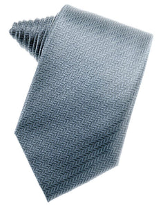 Ivory Herringbone Necktie