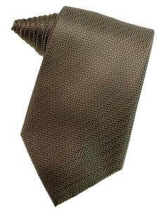 Champagne Herringbone Necktie