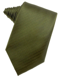 Pistachio Herringbone Necktie