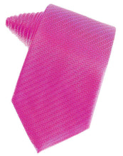 Load image into Gallery viewer, Frosty Pink Herringbone Necktie
