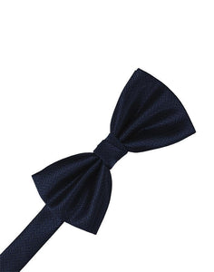 Raisin Herringbone Bow Tie