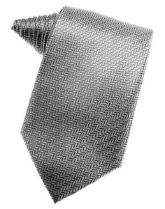 Claret Herringbone Necktie