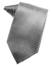 Load image into Gallery viewer, Coral Herringbone Necktie
