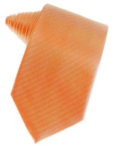 Frosty Pink Herringbone Necktie