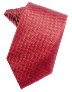 Rose Herringbone Necktie