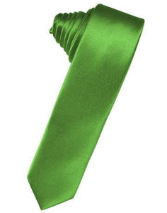 Watermelon Luxury Satin Skinny Necktie