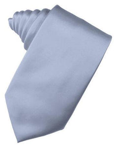 Periwinkle Luxury Satin Necktie