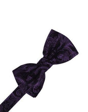 Load image into Gallery viewer, Rose Petal Tapestry Bow Tie
