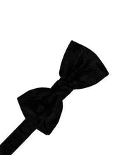 Load image into Gallery viewer, Charcoal Tapestry Bow Ties
