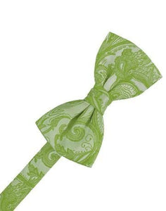 Lime Tapestry Bow Ties