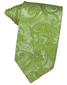 Clover Tapestry Satin Necktie