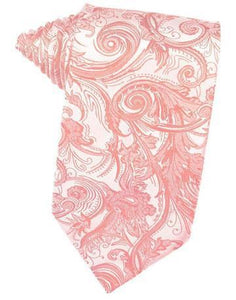 Coral Reef Tapestry Satin Necktie