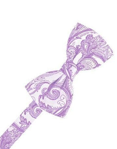 Purple Tapestry Bow Tie