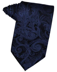 Marine Tapestry Satin Necktie