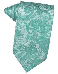 Mermaid Tapestry Satin Necktie