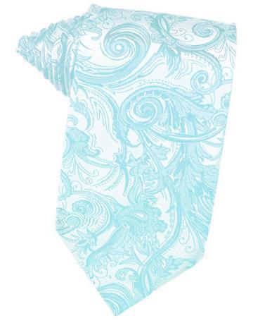 Pool Tapestry Satin Necktie