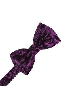 Rose Petal Tapestry Bow Tie