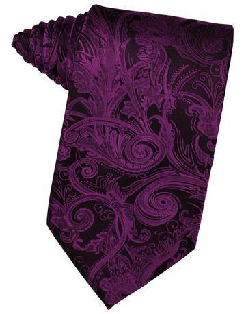 Sangria Tapestry Satin Necktie