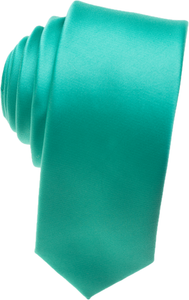 Teal Skinny Necktie