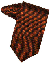 Load image into Gallery viewer, Peach Venetian Pin Dot Necktie
