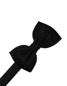 Rose Venetian Pin Dot Bow Tie