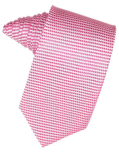 Rose Venetian Pin Dot Necktie