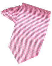 Load image into Gallery viewer, Platinum Venetian Pin Dot Necktie
