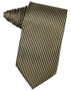 Platinum Venetian Pin Dot Necktie