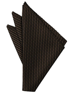 Cinnamon Venetian Pin Dot Pocket Square