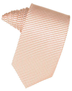 Rose Venetian Pin Dot Necktie