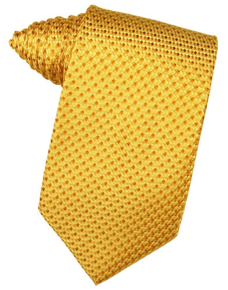 Gold Venetian Pin Dot Necktie