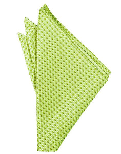 Champagne Venetian Pin Dot Pocket Square