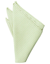 Load image into Gallery viewer, Lemon Venetian Pin Dot Pocket Square
