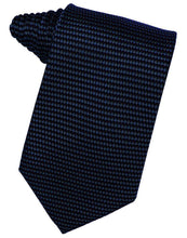 Load image into Gallery viewer, Navy Venetian Pin Dot Necktie
