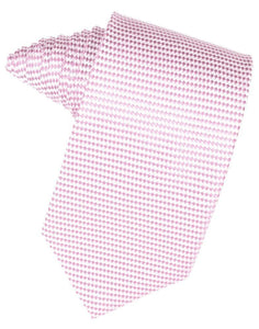 Peach Venetian Pin Dot Necktie