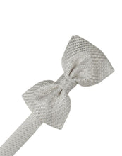 Load image into Gallery viewer, Cinnamon Venetian Pin Dot Bow Tie
