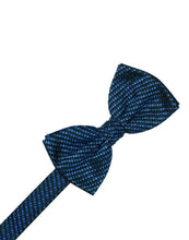 Load image into Gallery viewer, Royal Blue Venetian Pin Dot Bow Tie
