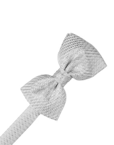 Peach Venetian Pin Dot Bow Tie