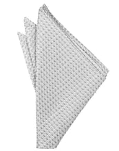 Load image into Gallery viewer, Light Champagne Venetian Pin Dot Pocket Square
