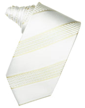 Load image into Gallery viewer, Rose Venetian Pin Dot Striped Necktie
