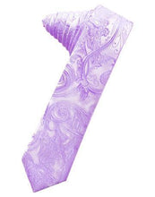 Load image into Gallery viewer, Kelly Tapestry Satin Skinny Necktie
