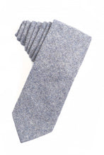 Load image into Gallery viewer, Black &amp; White Tweed Necktie
